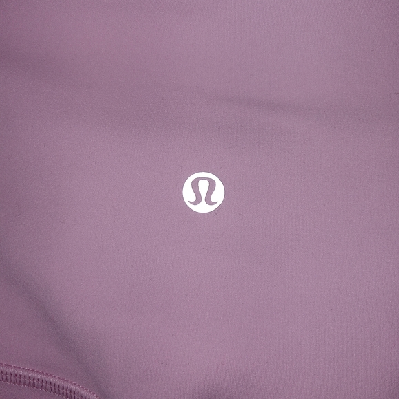 Lululemon Align High Rise Crop 23" Lined Leggings Rose Blush Womens 14 - Picture 7 of 12